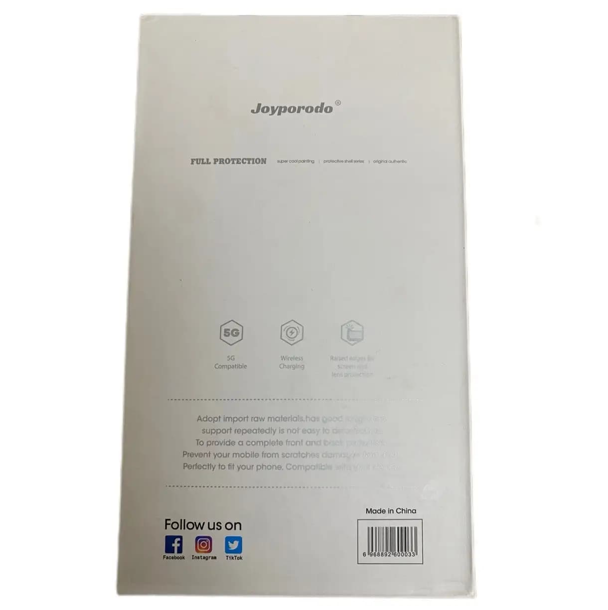 قاب گوشی آیفون 13Promax برند Joyporodo اورجینال همراه با مگ سیف طوسی و مشکی — تصویر ۵