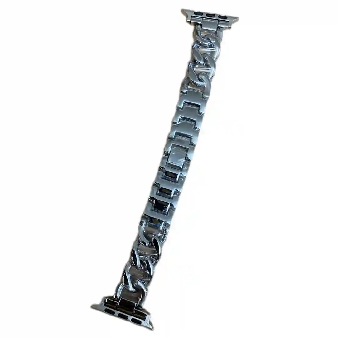 بند ساعت هوشمند طرح کارتیر سیلور سایز 42/44 میلیمتری — تصویر ۲
