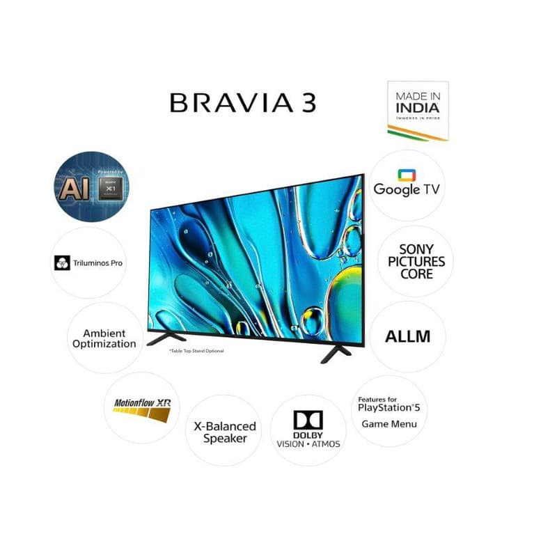تلویزیون سونی سری BRAVIA 3 مدل 55S30 — تصویر ۱۰