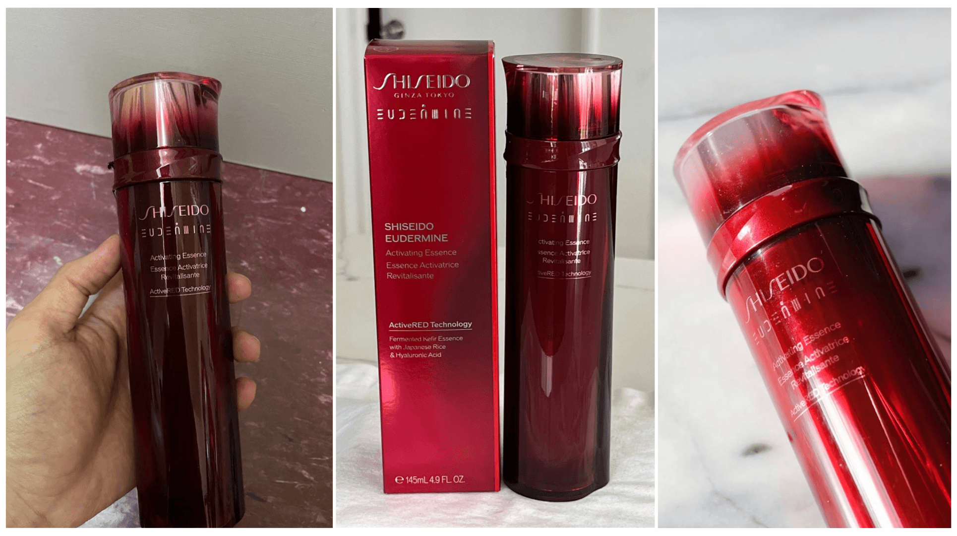 سرم اسنس مرطوب کننده مدل اودرمین شیسیدو Shiseido — تصویر ۷
