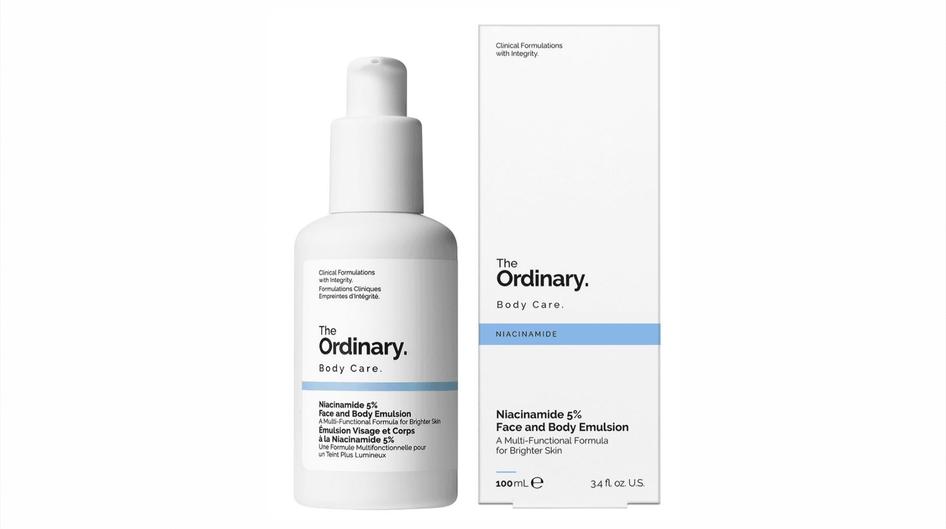 امولسیون روشن کننده صورت و بدن نیاسینامید 5% اوردینری The Ordinary