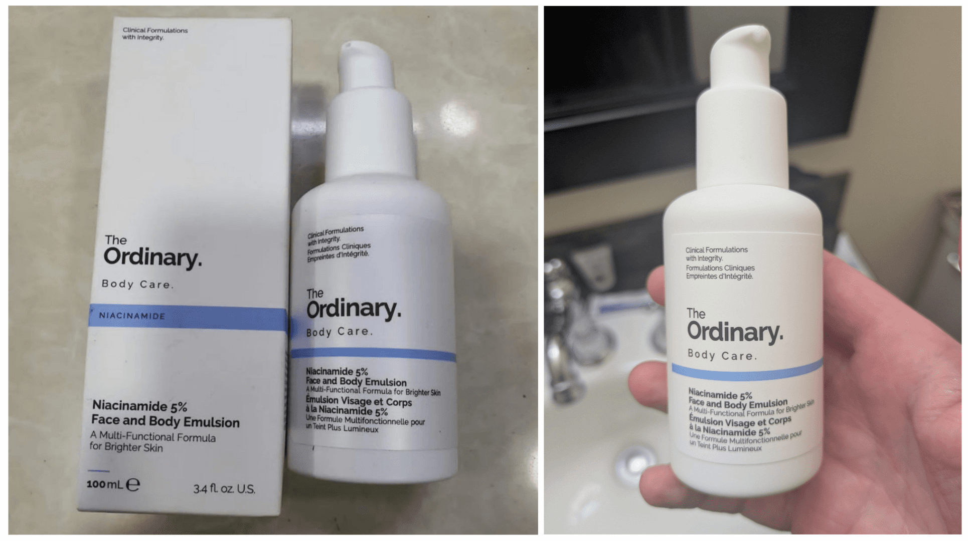 امولسیون روشن کننده صورت و بدن نیاسینامید 5% اوردینری The Ordinary — تصویر ۷