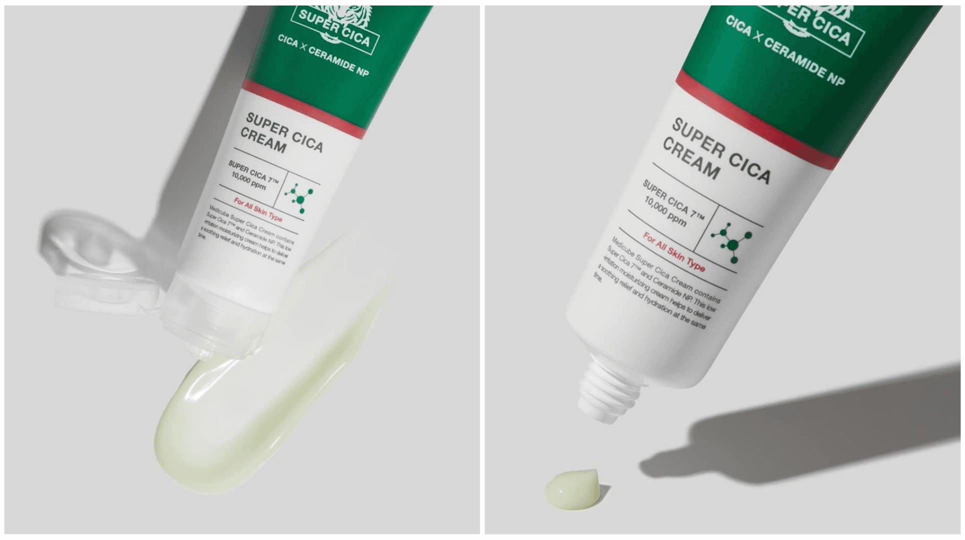 کرم ترمیم کننده و آبرسان مدل سوپر سیکا مدی کیوب Medicube — تصویر ۳