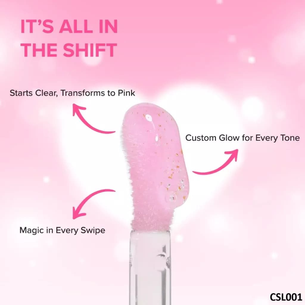 لیپ گلاس کارکتر مدل Shade Shift Lip Glow Oil CSL001 — تصویر ۳