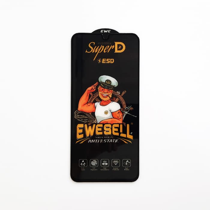محافظ صفحه شیشه ای فول براق سامسونگ A16 Ewesell