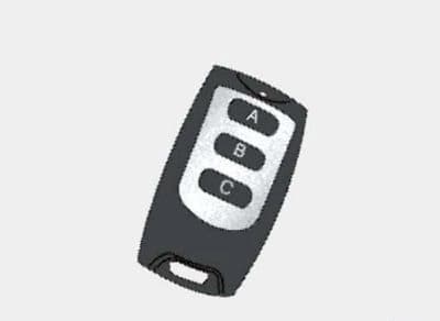 ریموت سه-کانال هوم لاک Z400