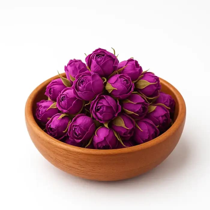 غنچه گل محمدی خشک – 50 گرم — تصویر ۳