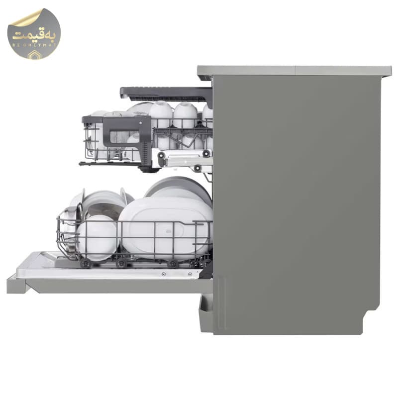 ماشین ظرفشویی ال جی مدل LG 513 سیلور — تصویر ۴