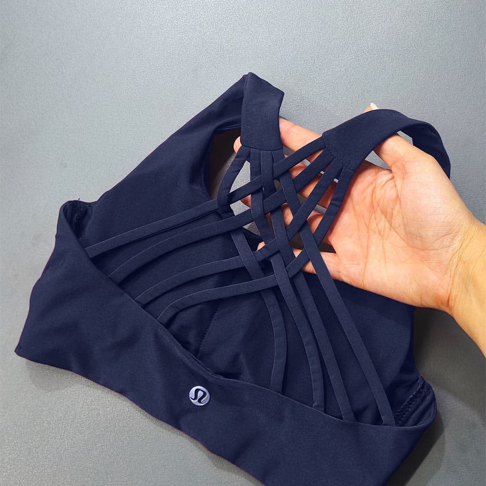 نیم تنه ورزشی زنانه پشت بند حصیری لولولمون Lululemon کد 12852 — تصویر ۸