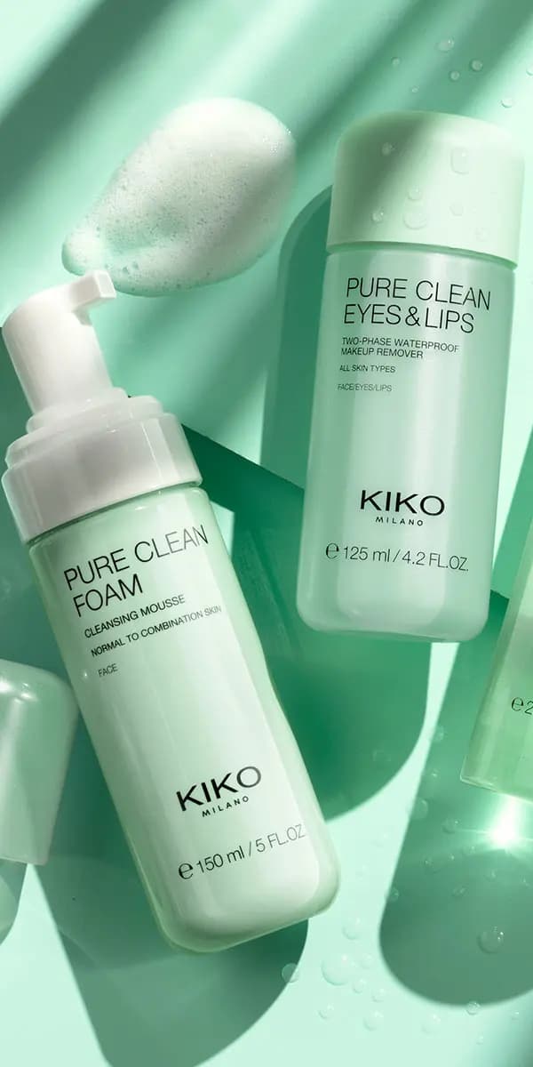 فوم شستشوی صورت Kiko new pure clean — تصویر ۵
