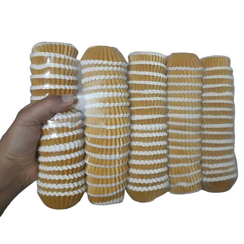 کپسول کاغذی کیک یزدی فنجونی سایز 9.5 – 10000 عددی — تصویر ۲