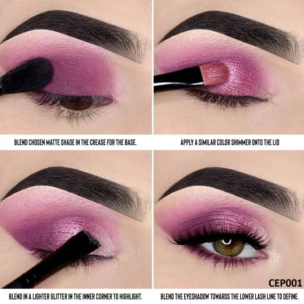 پالت سایه 10 رنگ کاراکتر مدل CEP001 — تصویر ۲