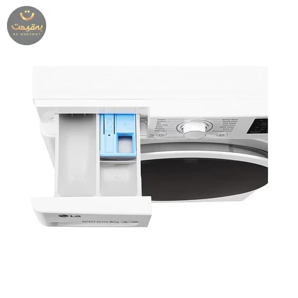 ماشین لباسشویی ال جی مدل F4J6TNP0W سفید — تصویر ۸