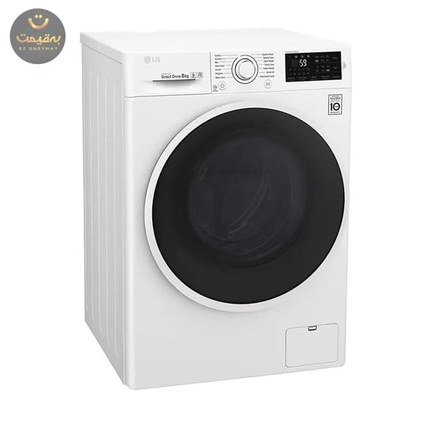 ماشین لباسشویی ال جی مدل F4J6TNP0W سفید — تصویر ۴