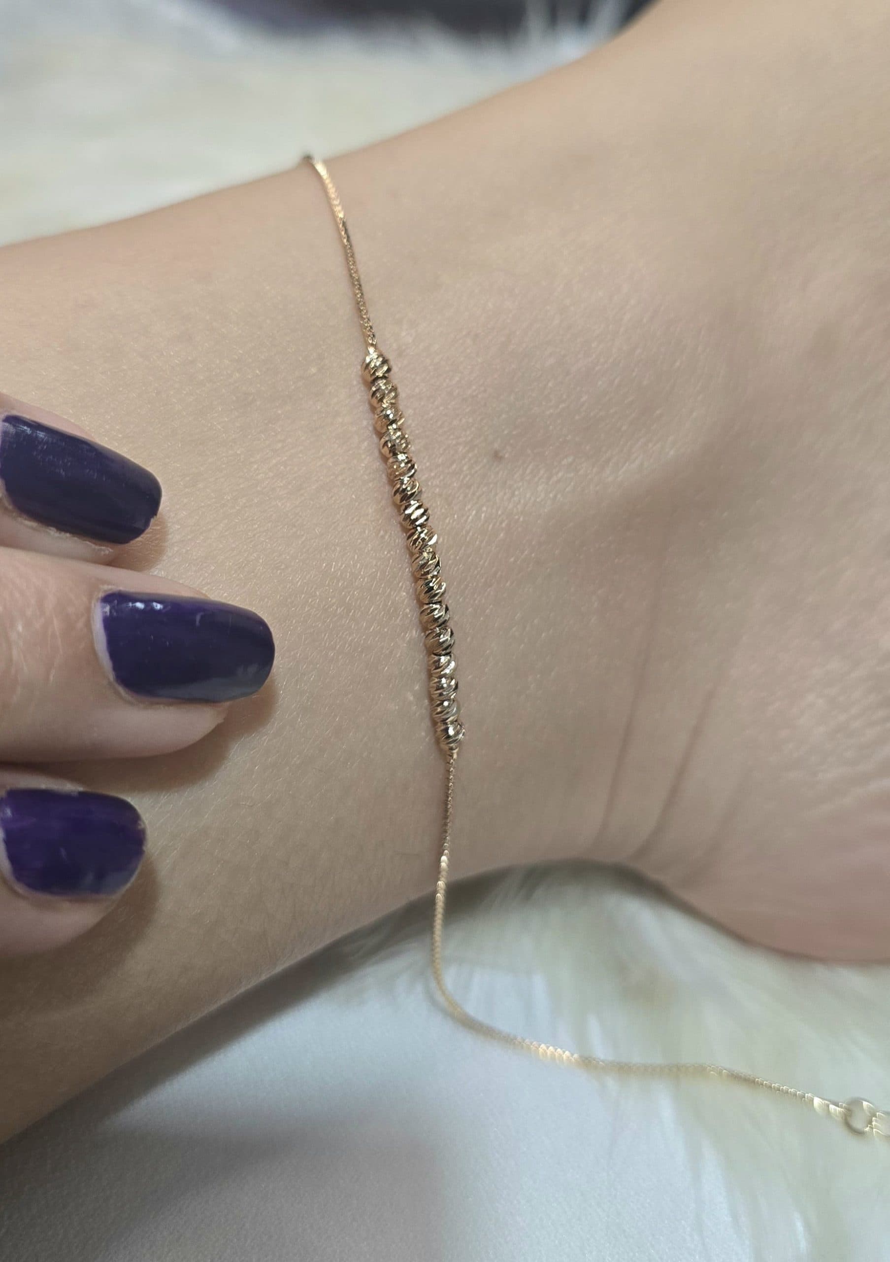 پابند شیک و ساده طرح گوی کد 6028 — تصویر ۲