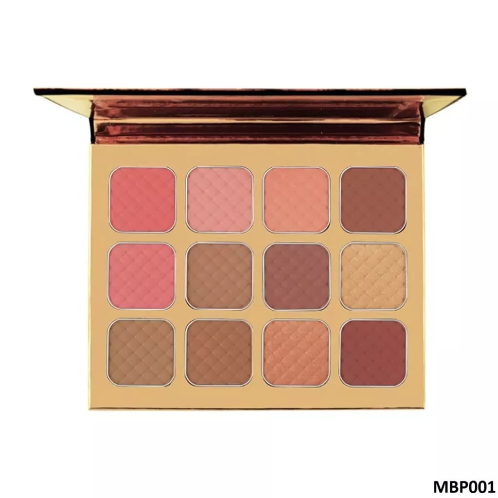 پالت رژگونه ۱۲ رنگ کاراکتر مدل MBP001