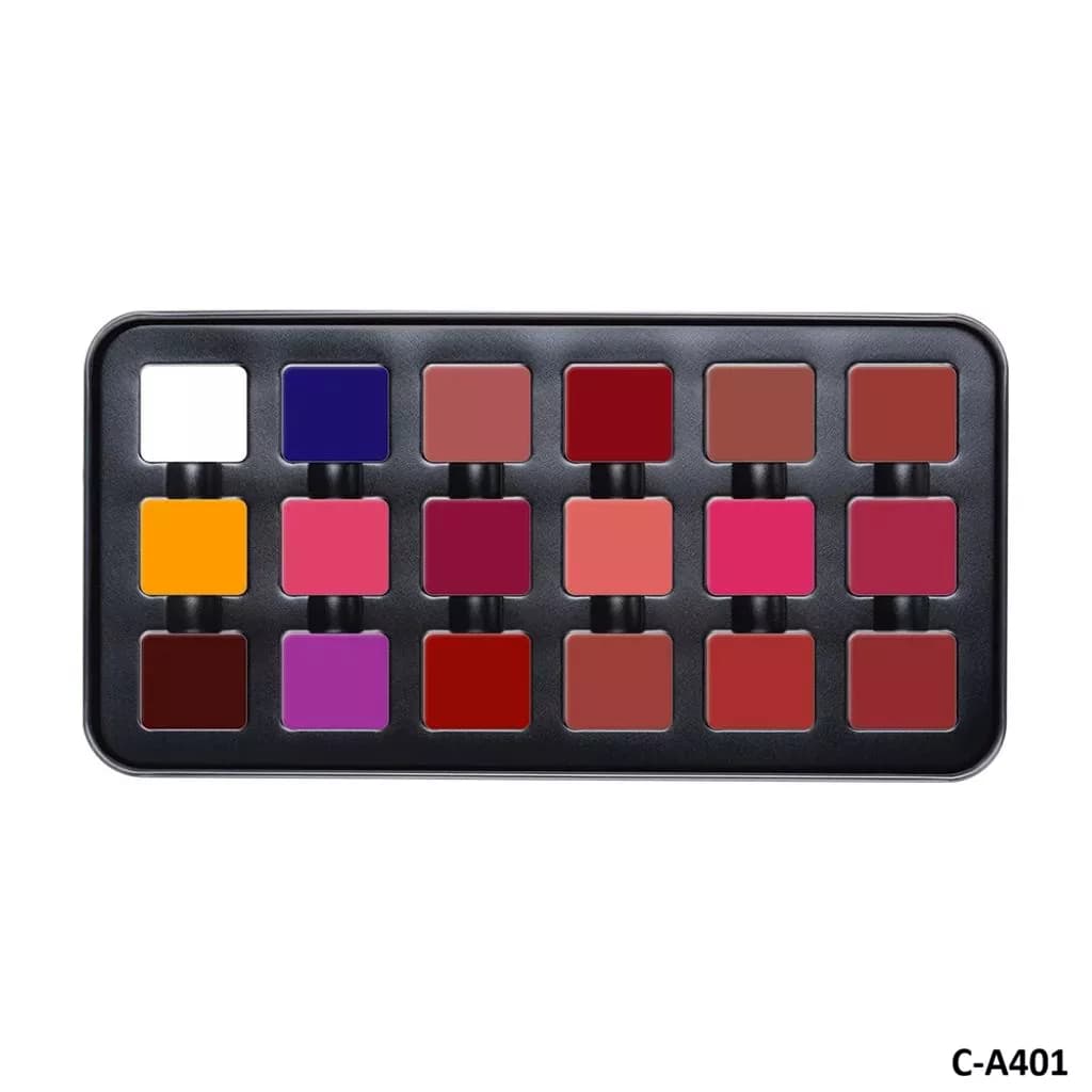 پالت رژ لب ۱۲ رنگ کارکتر مدل C-A401