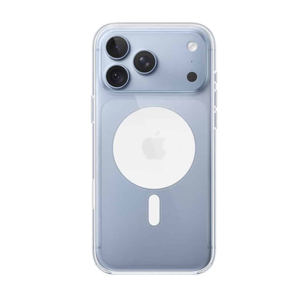 قاب اورجینال ۱۸ پرو شفاف مگ سیف مدل Clear Case with MagSafe iPhone ۱۸ Pro