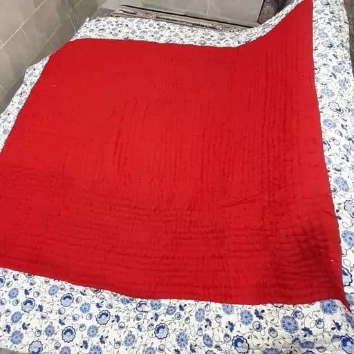 لحاف کرسی پنبه ای دست دوز | کد 706