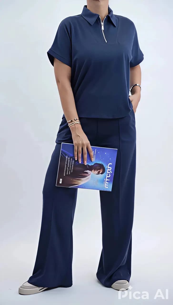 ست تیشرت و شلوار زنانه اویشو