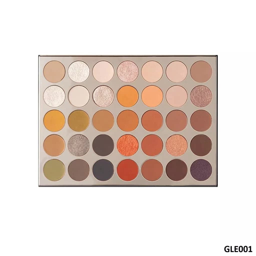 پالت سایه ۳۵ رنگ کارکتر مدل Glamour Edition کد GLE001