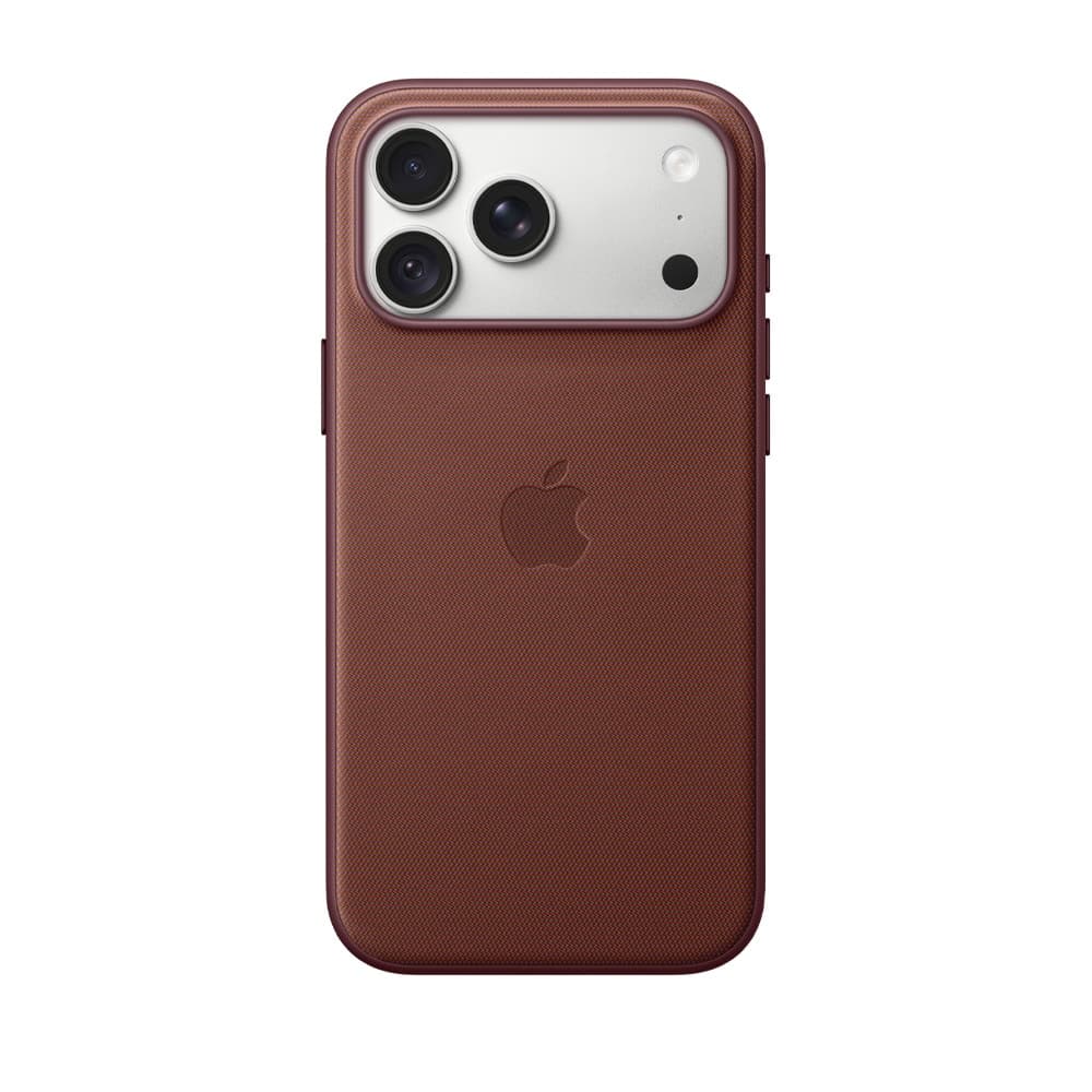 قاب اورجینال اپل آيفون ۱۸ پرو مکس مدل iPhone ۱۸ ProMax TechWoven Case with MagSafe – Burgundy رنگ شرابی