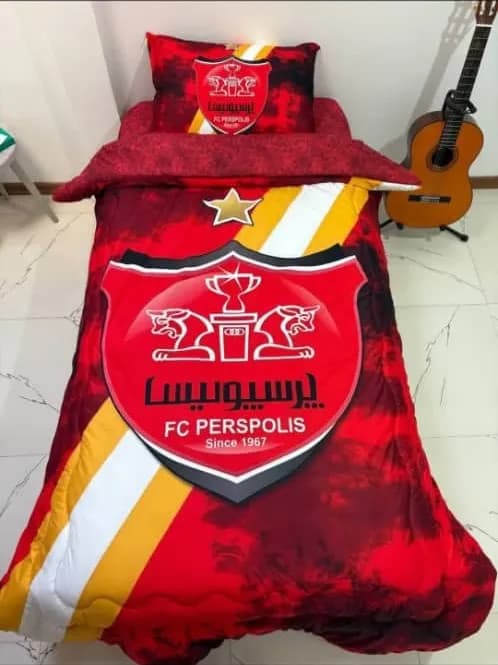 روتختی تک‌نفره طرح پرسپولیس مدل مدرن – کد 1017 — تصویر ۲