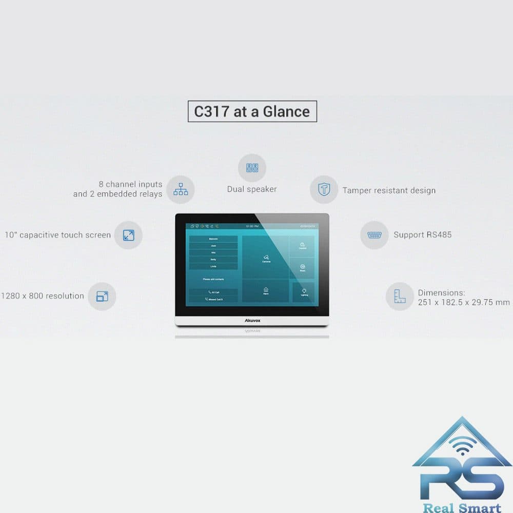 تاچ پنل آکواکس C317S-A-10inch — تصویر ۶