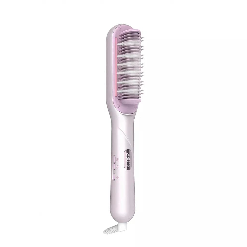 برس حرارتی بخاردار شیگلم | SHEGLAM Steam Hair Straightening Brush