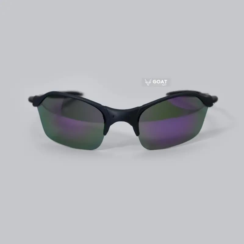 عینک آفتابی نیم فریم اوکلی لنز بنفش | 2 oakley romeo — تصویر ۲