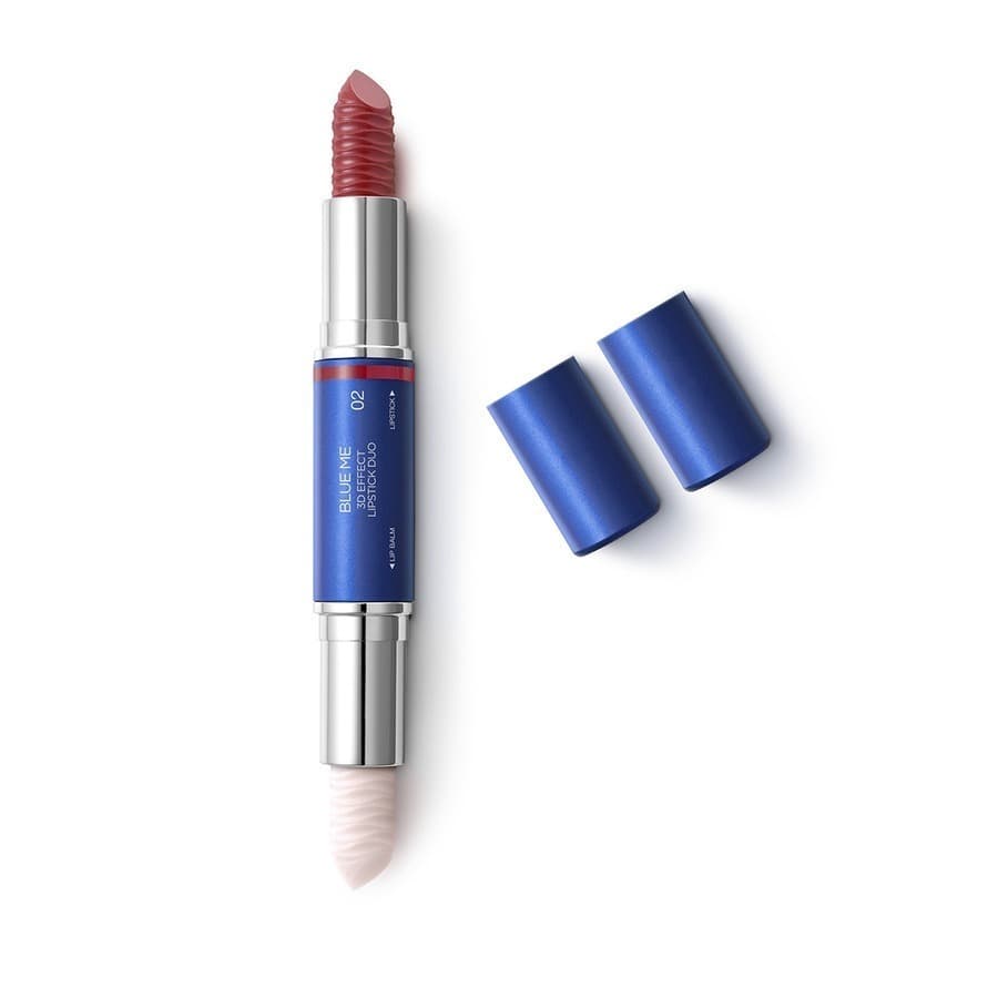 رژ لب حجم دهنده کیکو میلانو مدل بلو می Blue Me 3D Effect Lipstick Duo