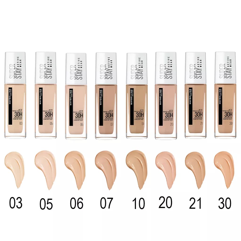 کرم پودر میبلین سوپر استی اکتیو ویر | Maybelline Super Stay Active Wear Foundation — تصویر ۲