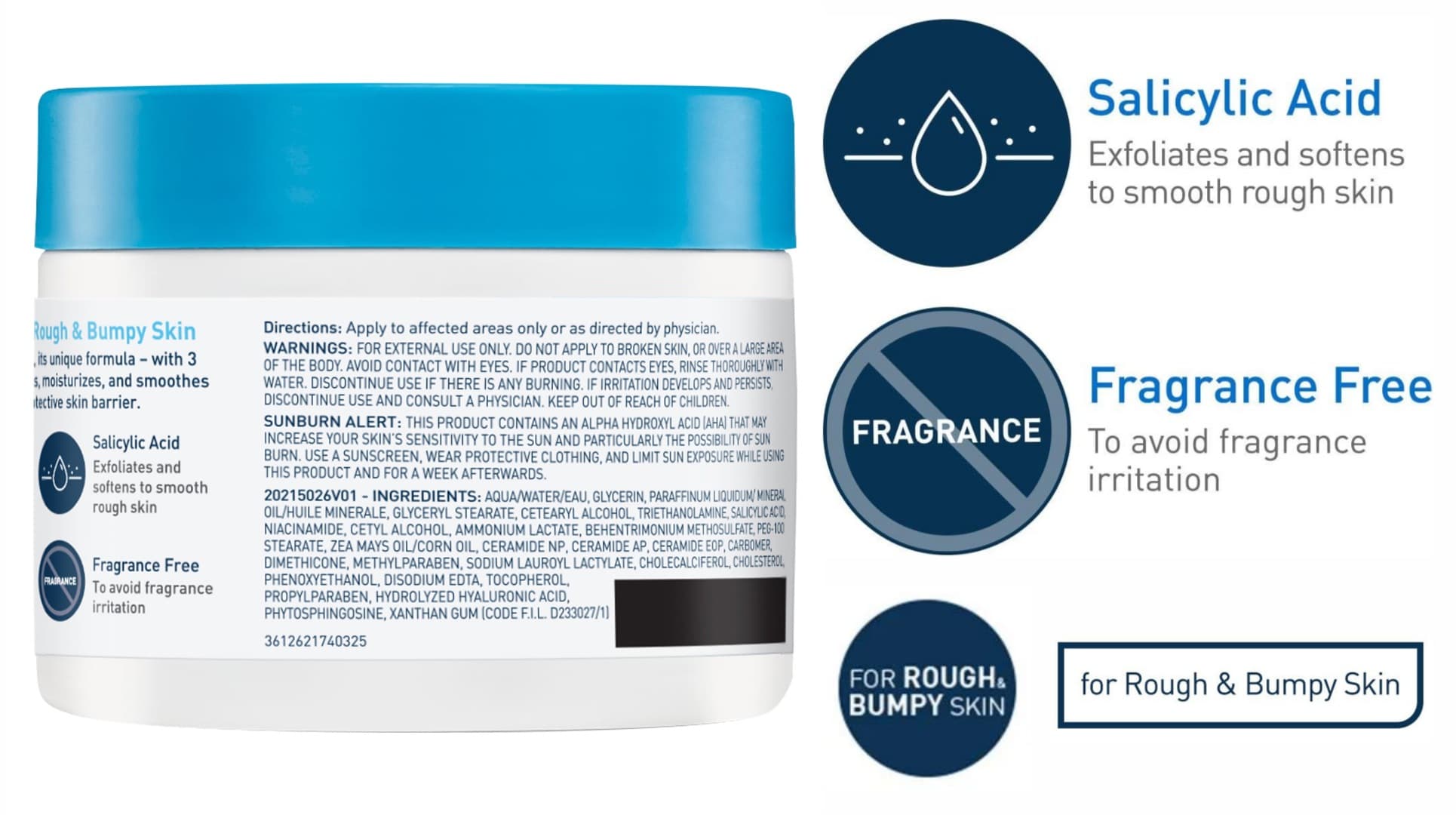 کرم مرطوب کننده مدل سالیسیلیک اسید سراوی CERAVE — تصویر ۵