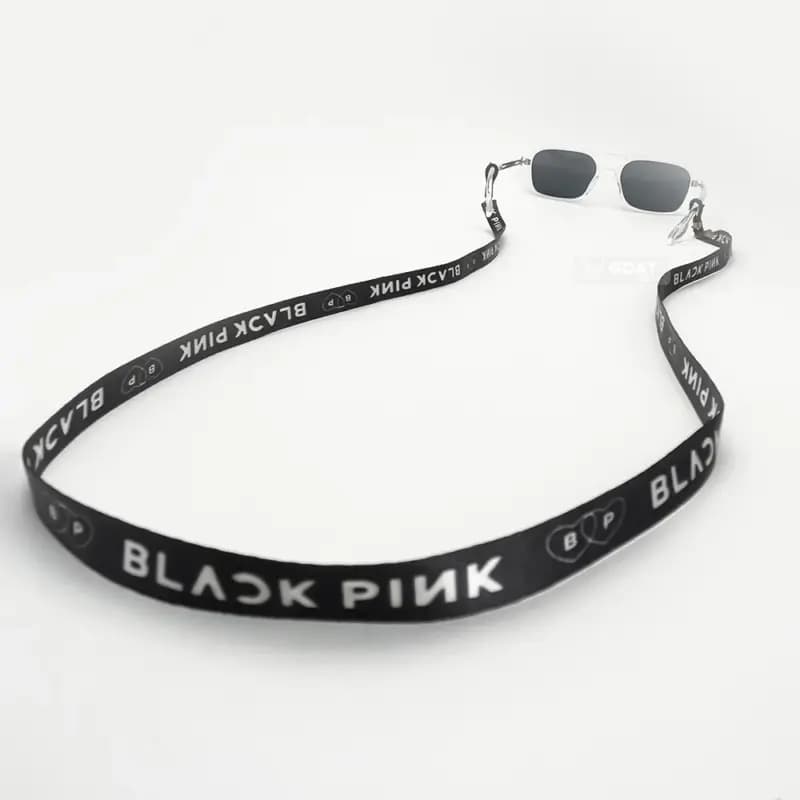 بند عینک لاکچری دخترانه طرح دار | black pink — تصویر ۳