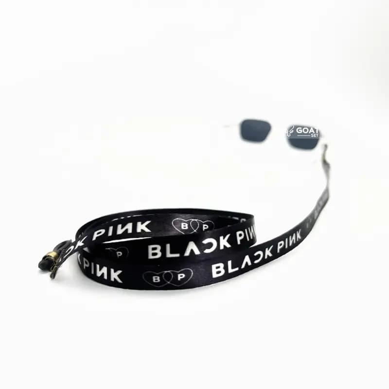 بند عینک لاکچری دخترانه طرح دار | black pink — تصویر ۲
