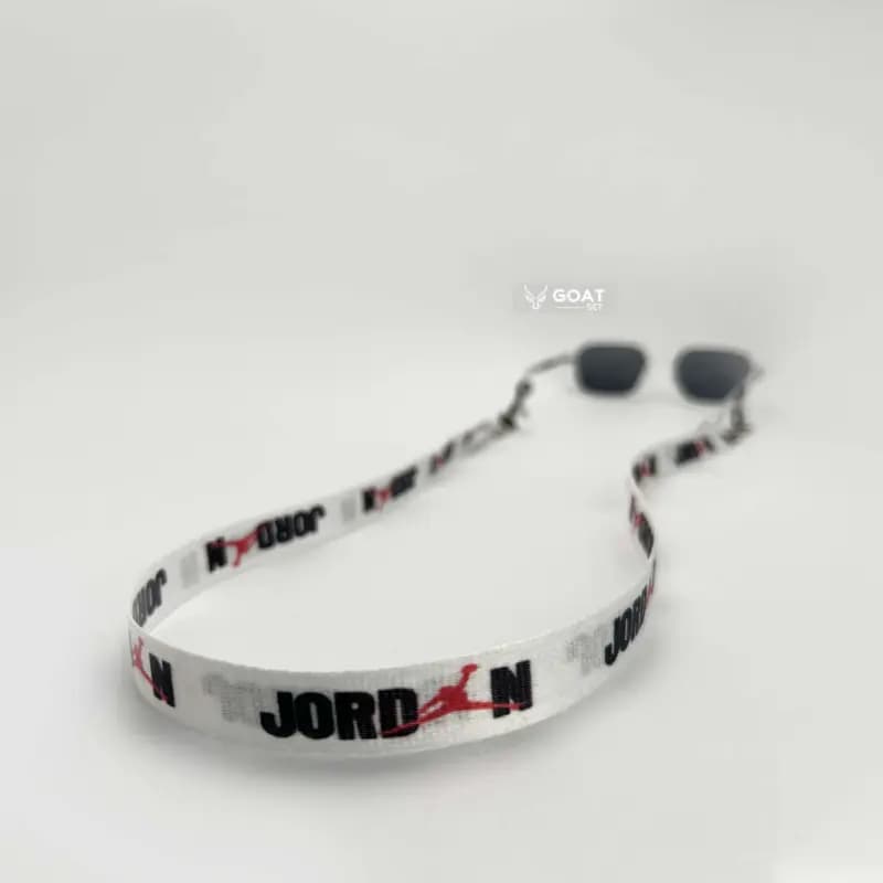 بند عینک اسپرت jordan سفید — تصویر ۳