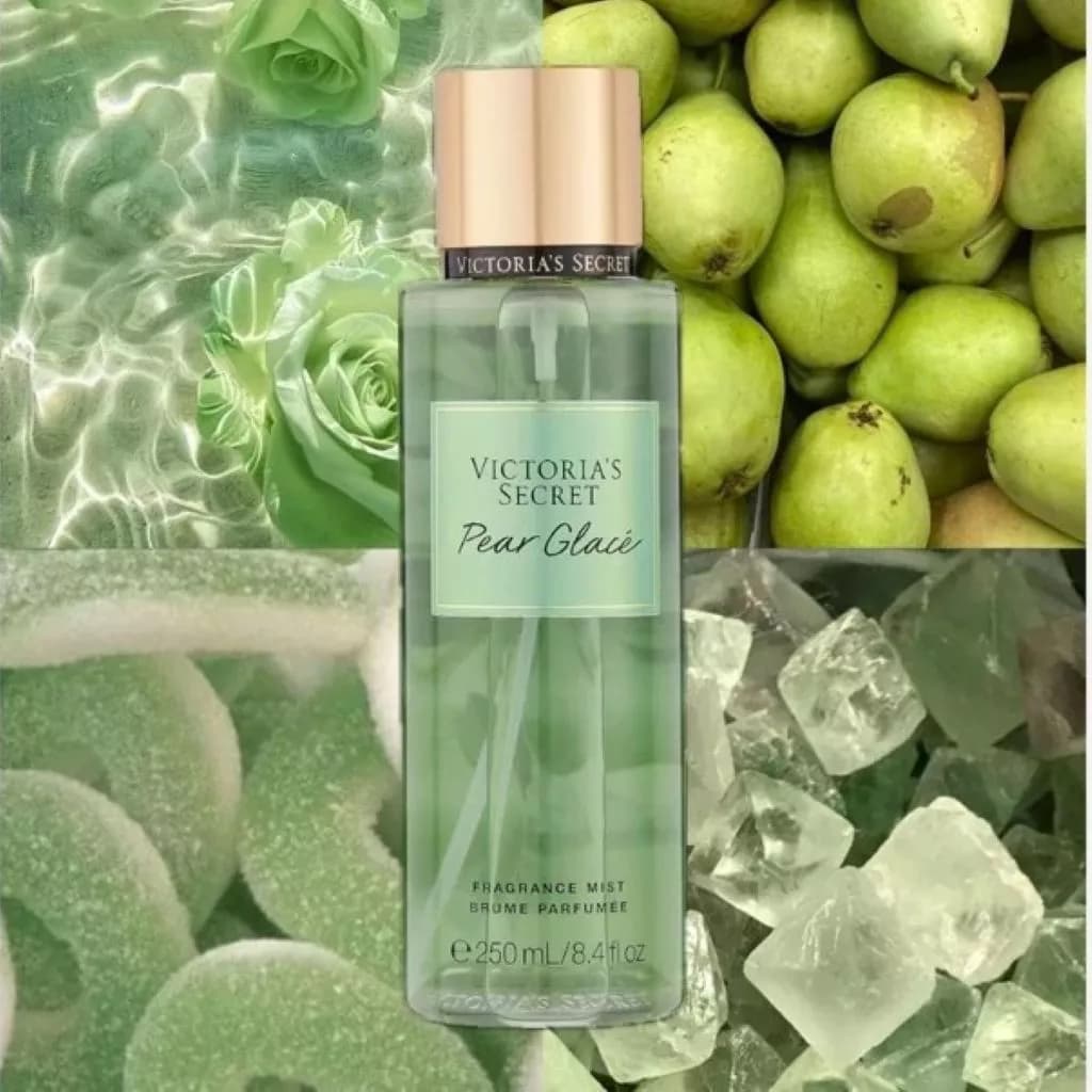 بادی میست ویکتوریا سکرت پیر گلاسه | Victoria’s Secret Pear Glacé Fragrance Mist 250ml — تصویر ۴