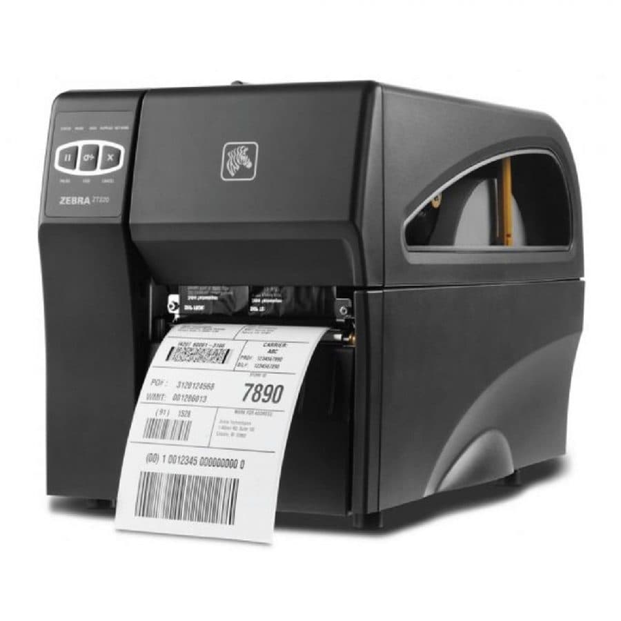 لیبل پرینتر صنعتی استوک زبرا مدل ZT-220/203dpi