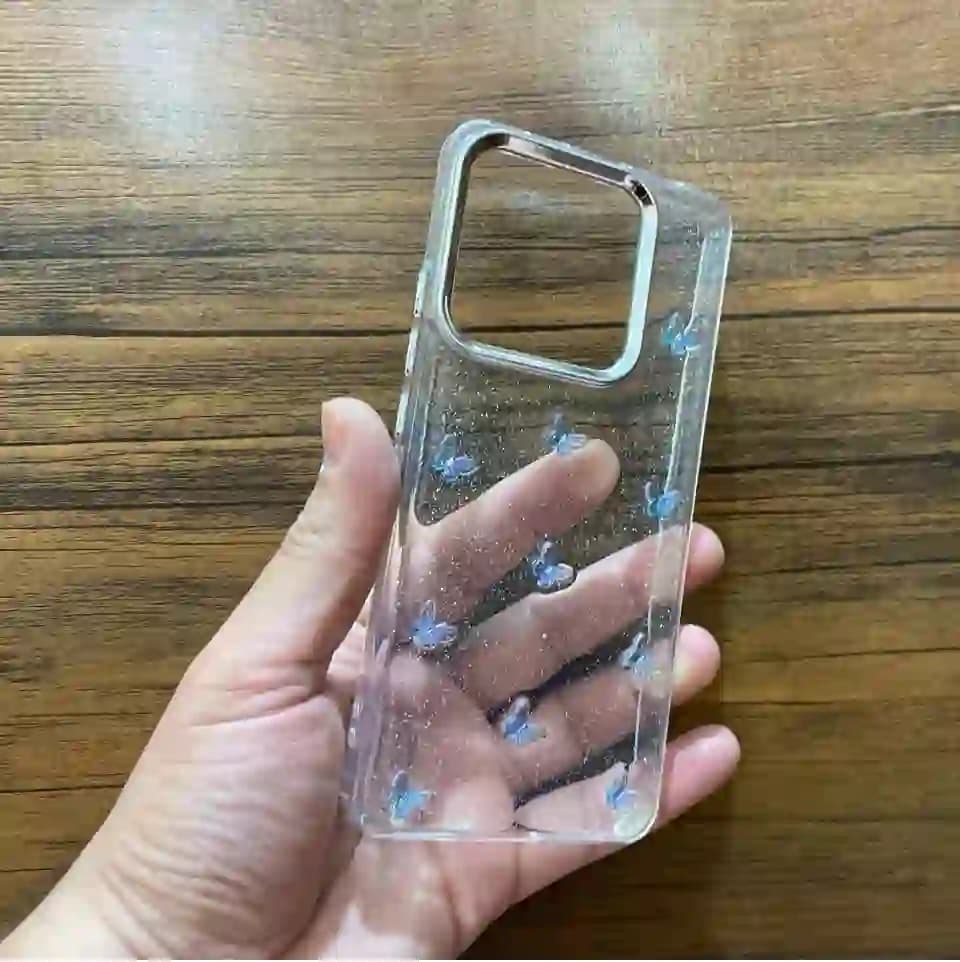 قاب گوشی شیائومی Note14 (4G) مدل پروانه برجسته شاین — تصویر ۳