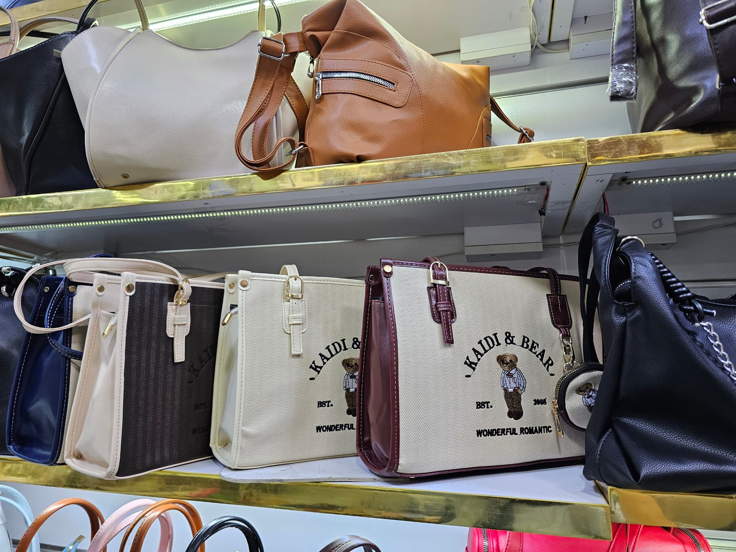 کیف تدی دوشی بابند چرمی اویز کیف کوچیک — تصویر ۷