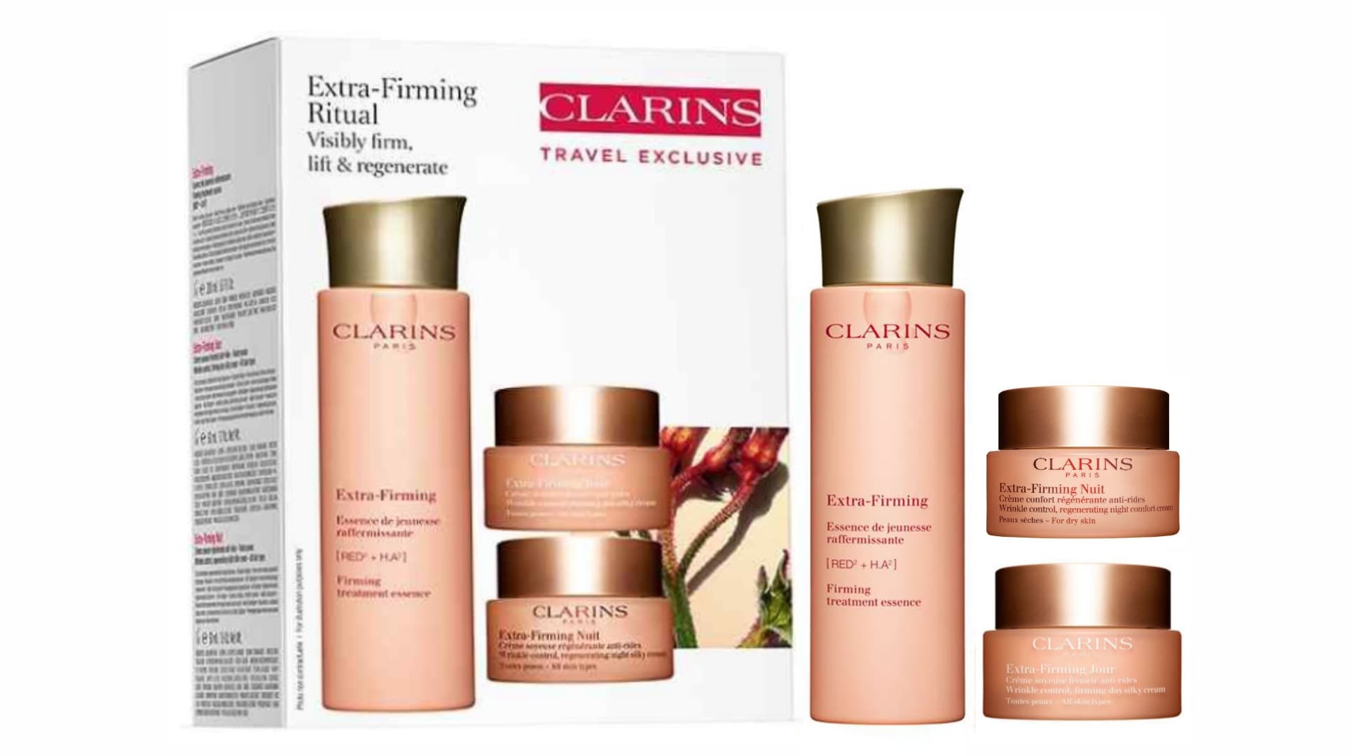 ست کرم روز و شب و لوشن اکسترا فرمینگ ریچوال کلارنس CLARINS