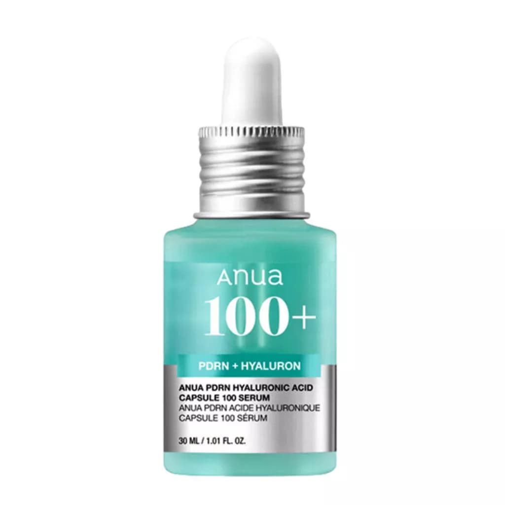 سرم آبرسان و ترمیمکننده PDRN + هیالورونیک اسید آنوا مدل PDRN Hyaluronic Acid Capsule 100 Serum