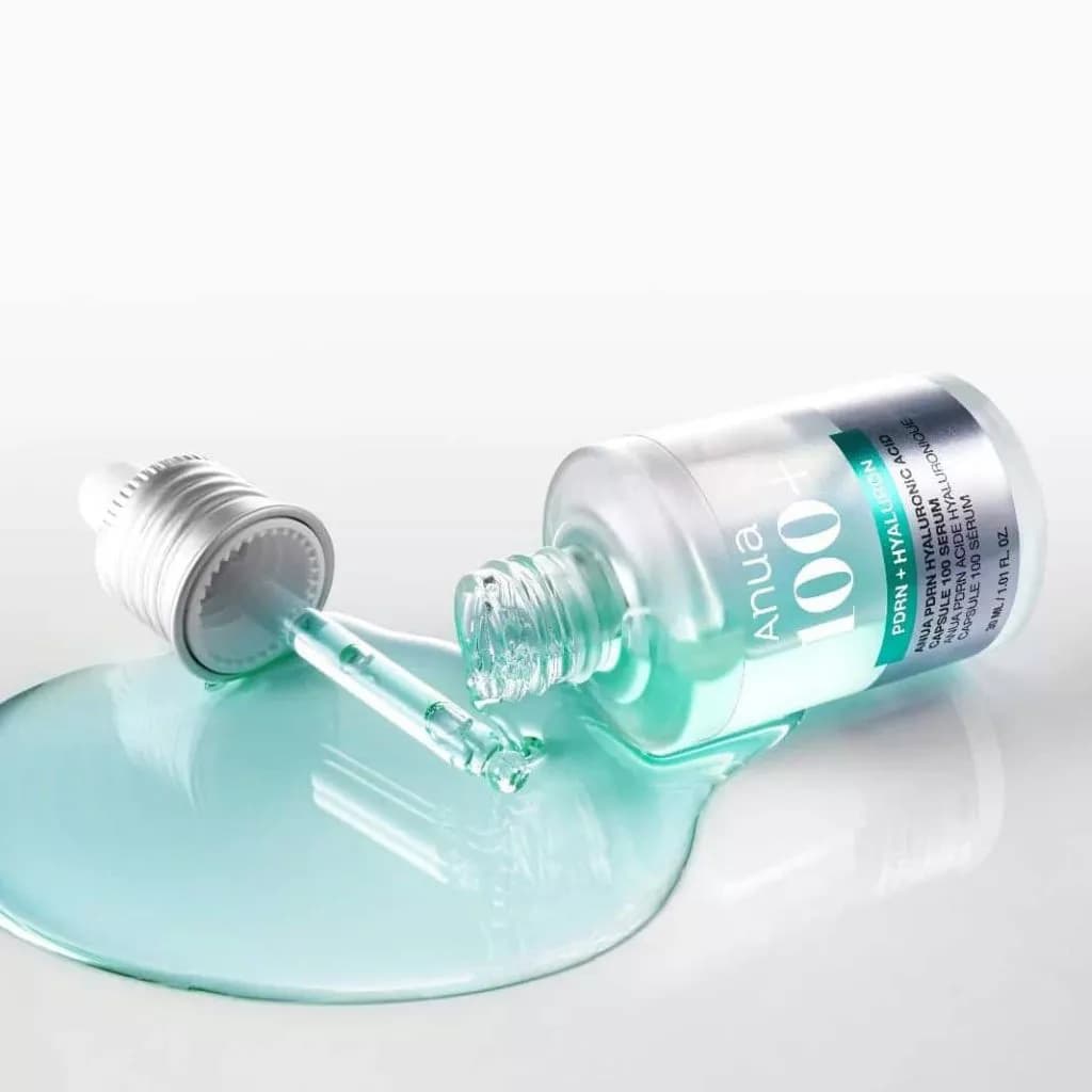 سرم آبرسان و ترمیم‌کننده PDRN + هیالورونیک اسید آنوا مدل PDRN Hyaluronic Acid Capsule 100 Serum — تصویر ۲