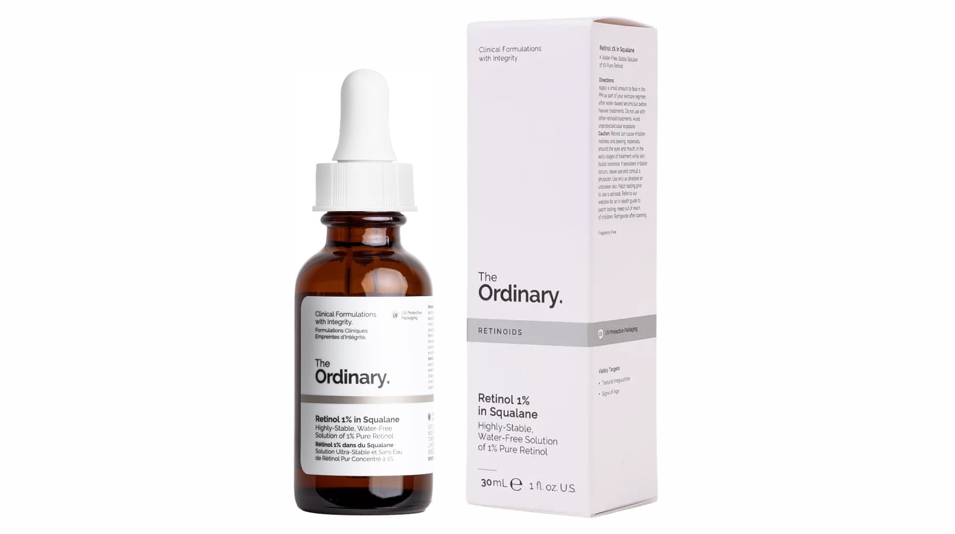 سرم ضد چین و چروک مدل رتینول 1% اوردینری The Ordinary