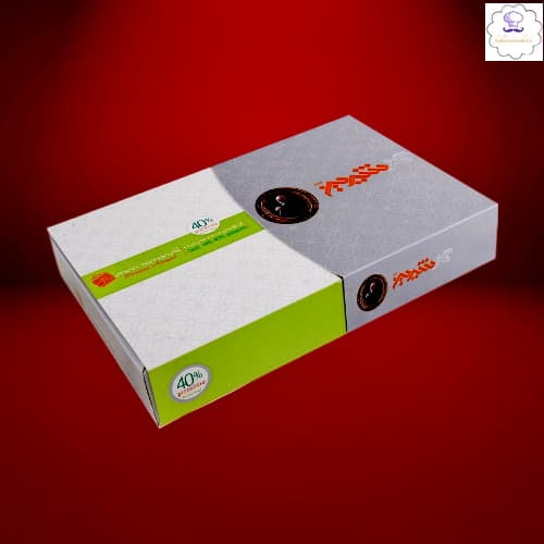گز لقمه 40%پسته رژین (گز شیرین)