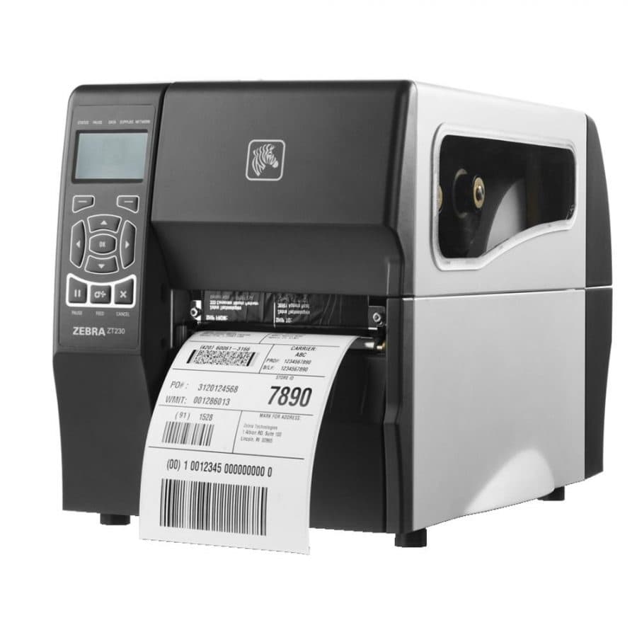 لیبل پرینتر استوک زبرا Zebra ZT230 203dpi