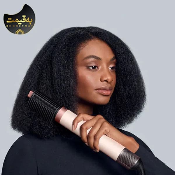 سشوار برس‌دار حالت‌دهنده دایسون مدل Airwrap Coanda 2X Ceramic Pink Rose HS09 — تصویر ۵