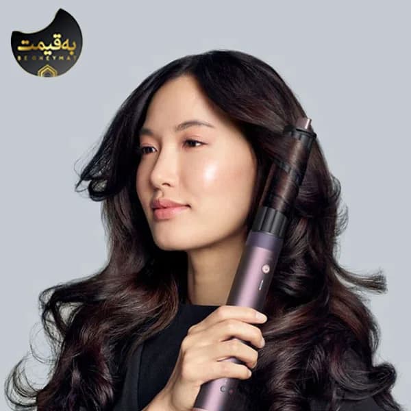 سشوار برس‌دار حالت‌دهنده دایسون مدل Airwrap Coanda 2X Jasper Plum HS09 — تصویر ۷