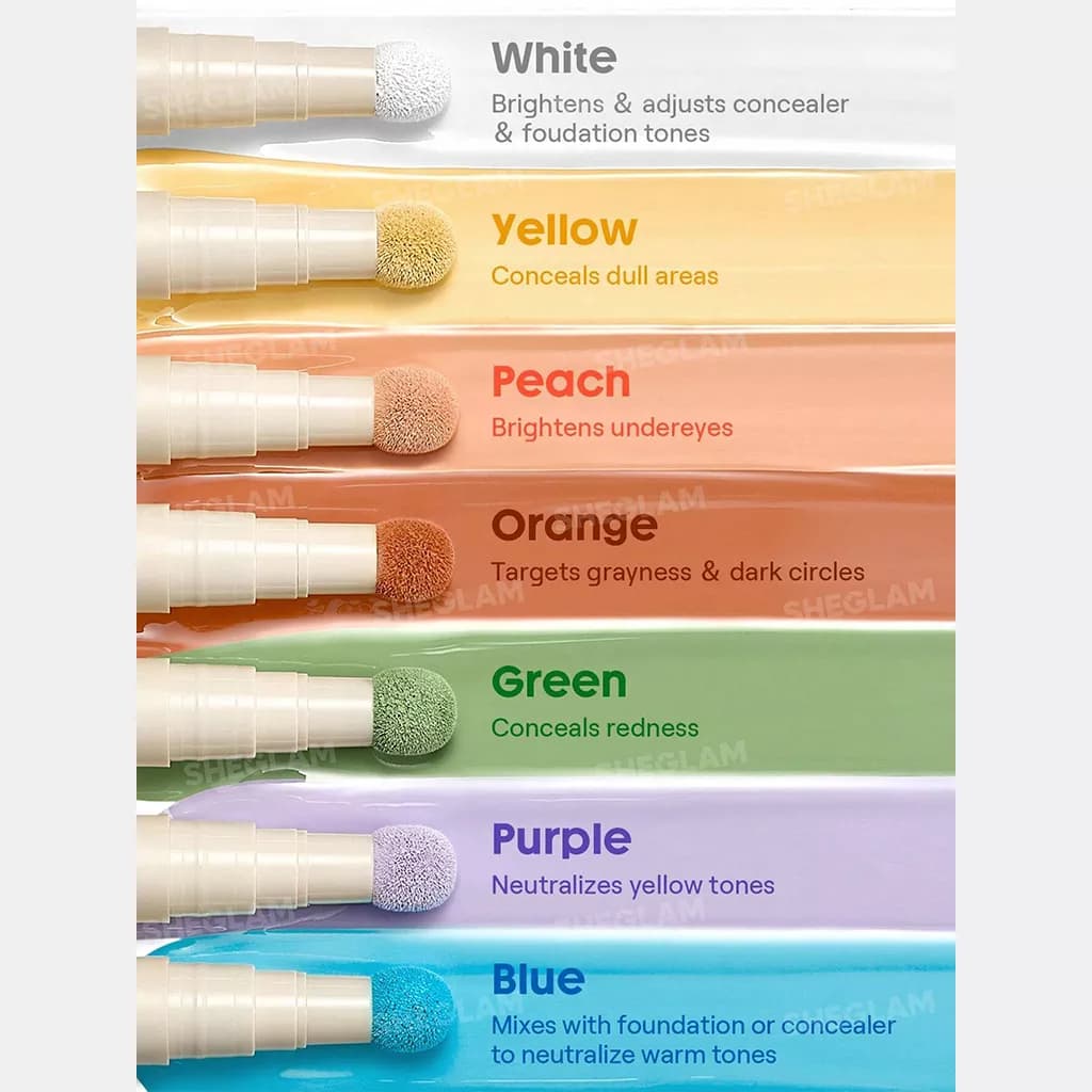 کانسیلر اصلاح رنگ شیگلم | Complexion Boost Color Correcting Concealer – SHEGLAM — تصویر ۳
