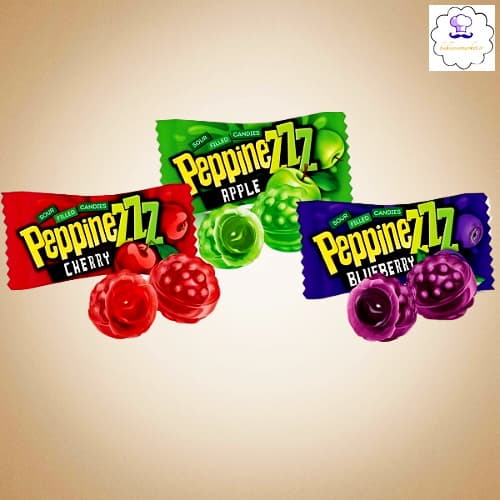 آبنبات ترش مغزدار پپینز روشن ROSHEN Peppinezzz